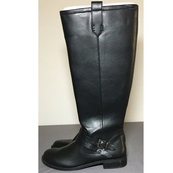 NWT Falls Creek Black Tall Boots size 6.5 - Picture 1 of 7